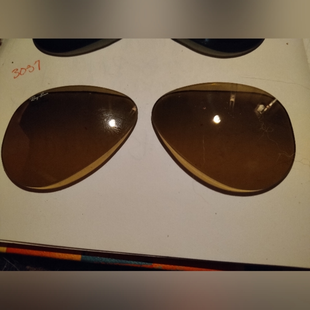 Authentic Ray Ban sunglass replacement lenses RB3025